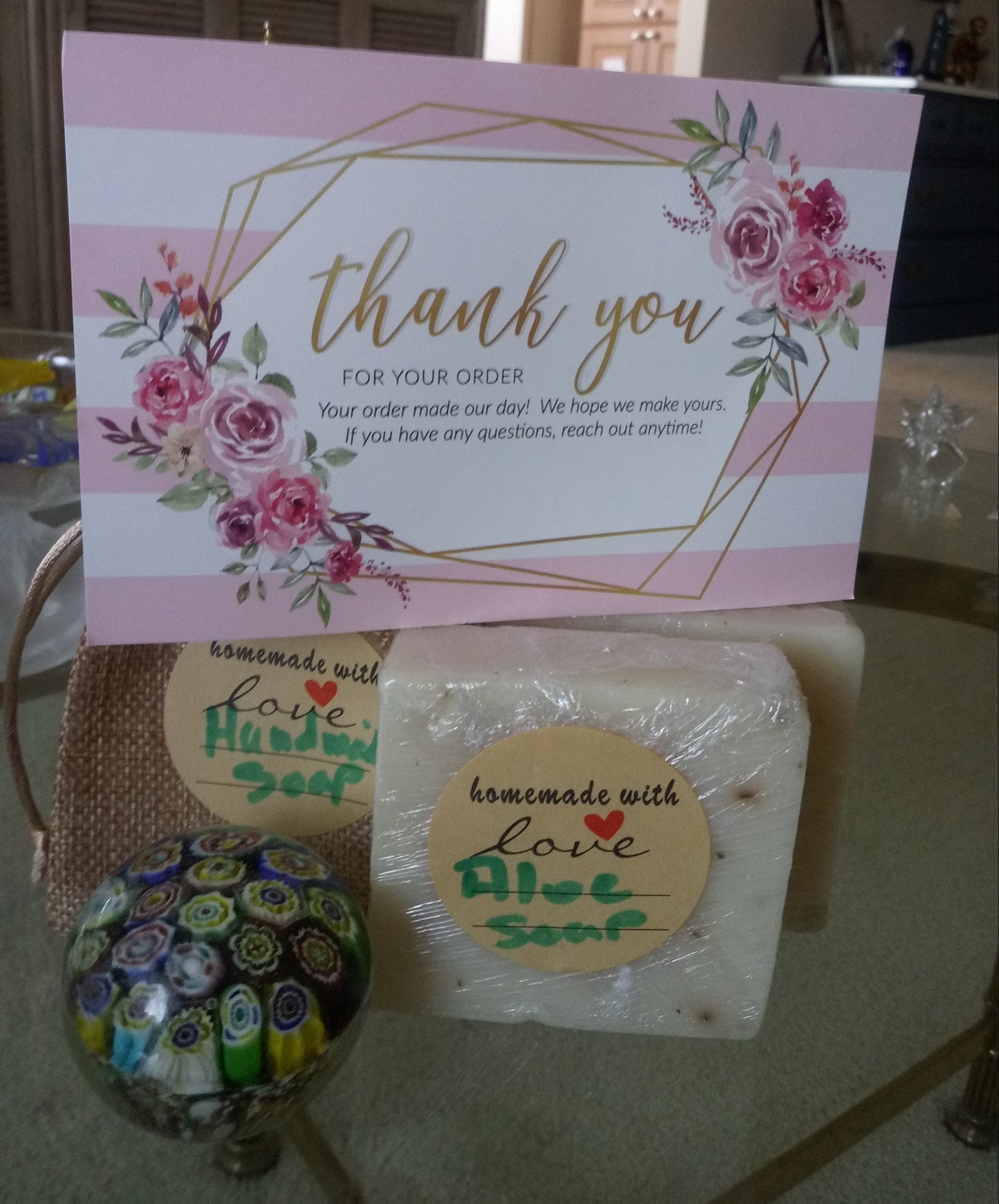 Handmade Aloe/Lalwa Soap for skin