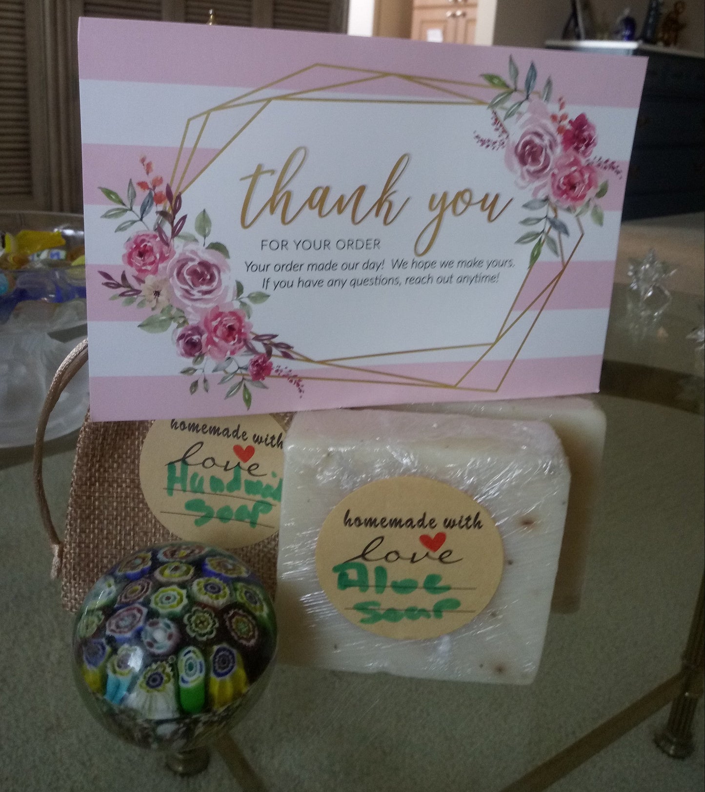 Handmade Aloe/Lalwa Soap for skin