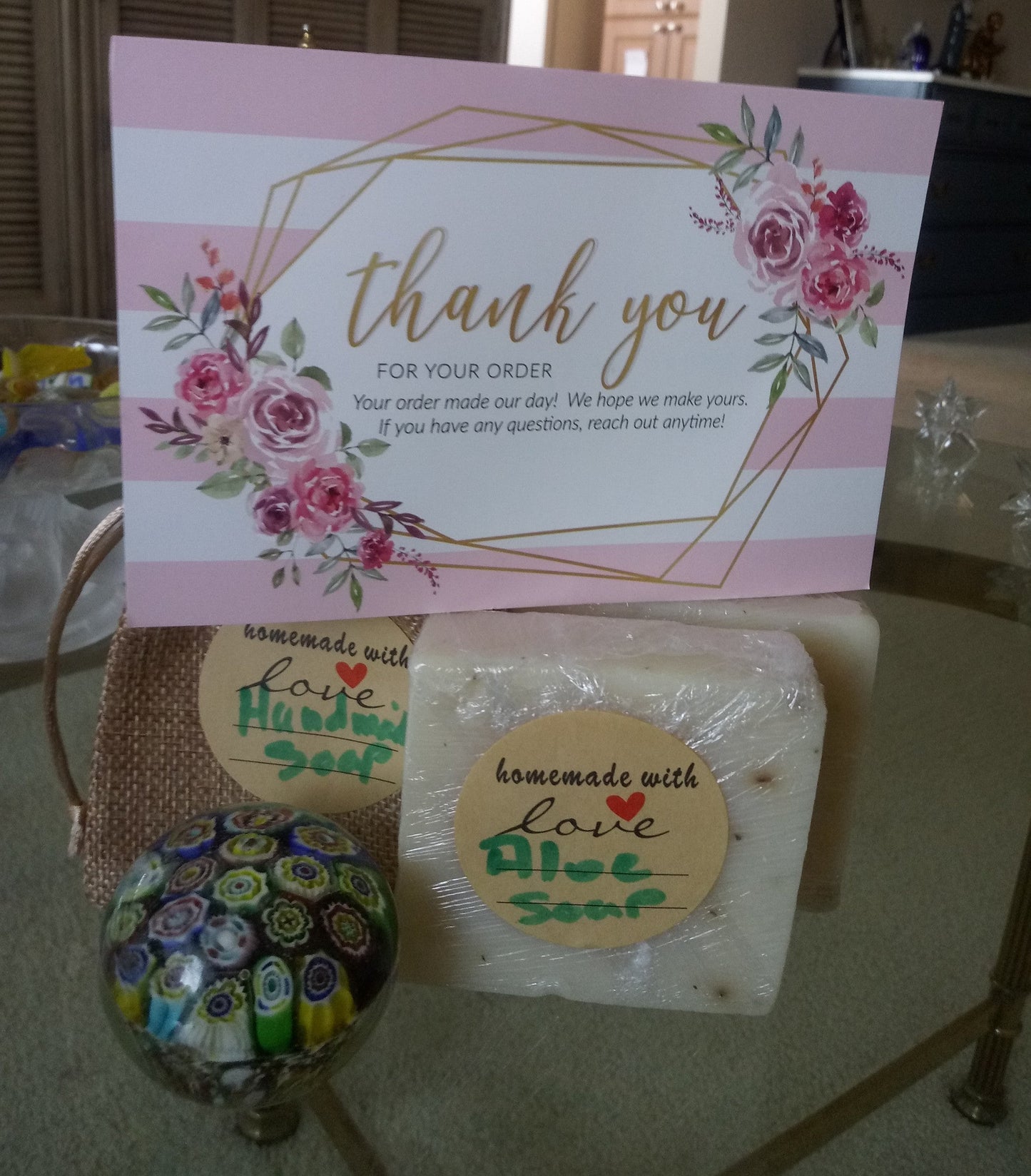 Handmade Aloe/Lalwa Soap for skin