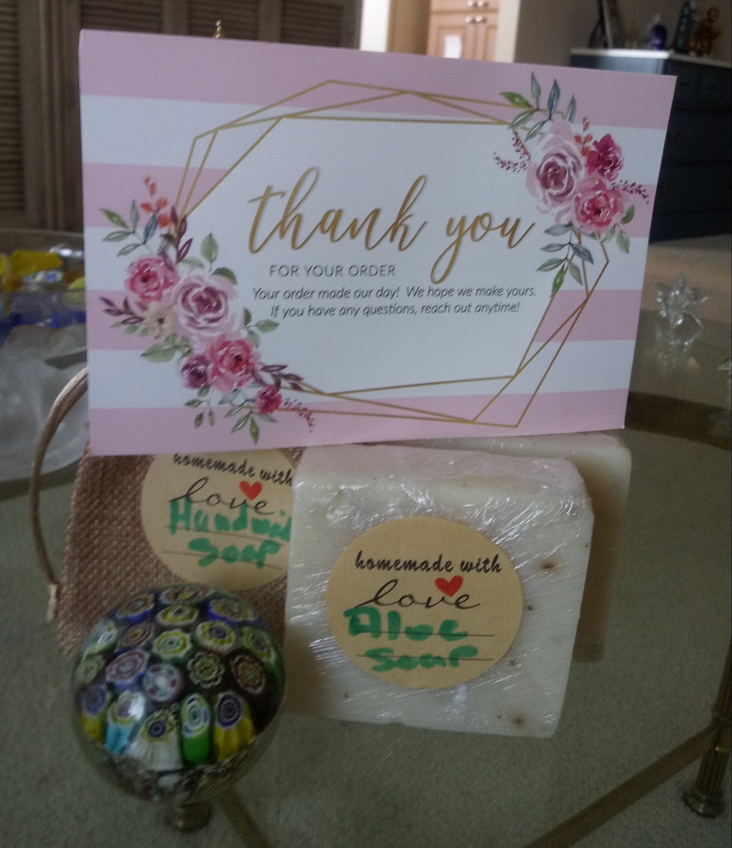 Handmade Aloe/Lalwa Soap for skin