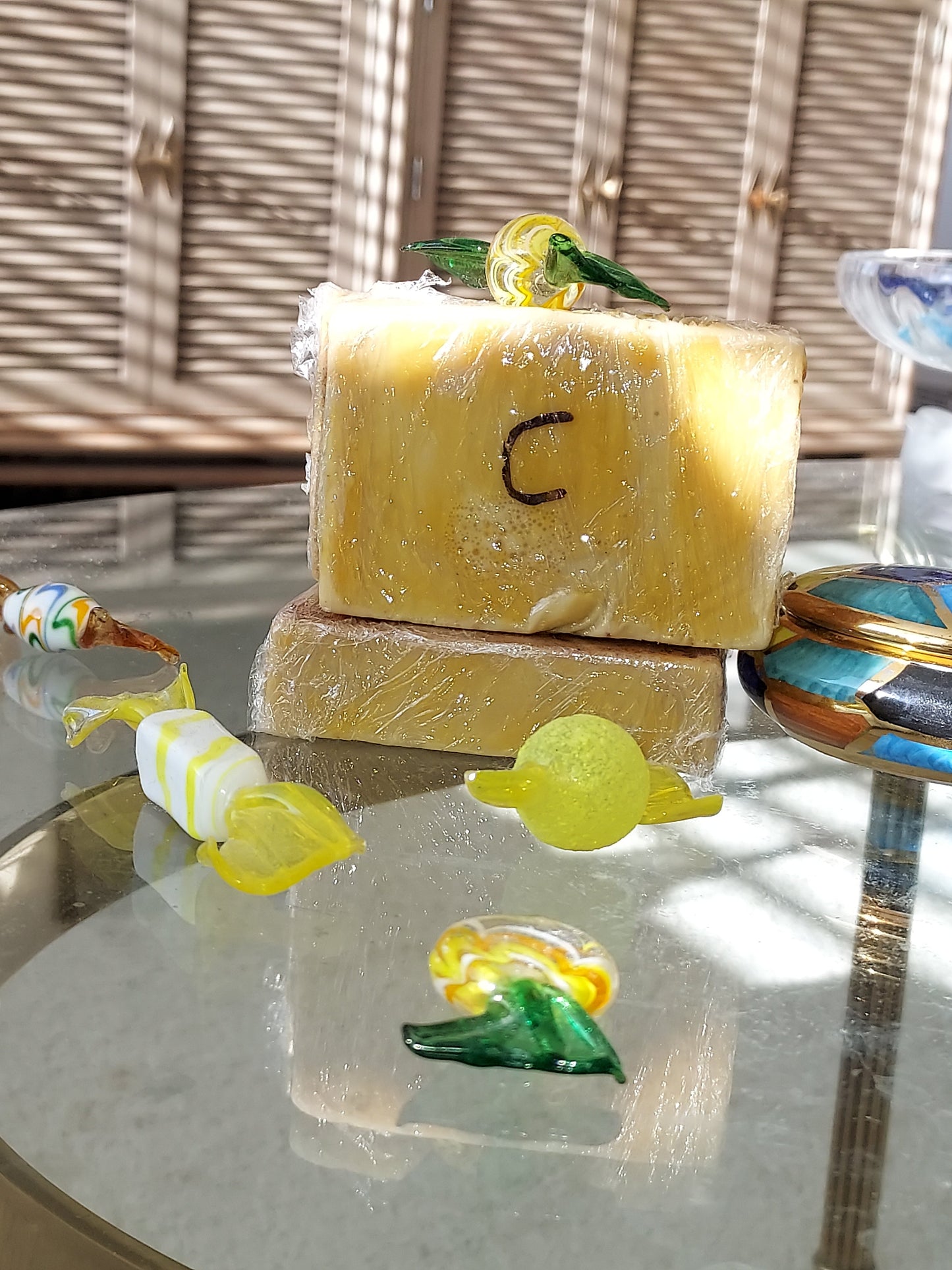 Handmade Organic Soap |Citron,Lemon |Verbena |Eucalyptus |Coconut |Oatmeal |Aloe |Green Argyle |Turmeric |Carrot etc...