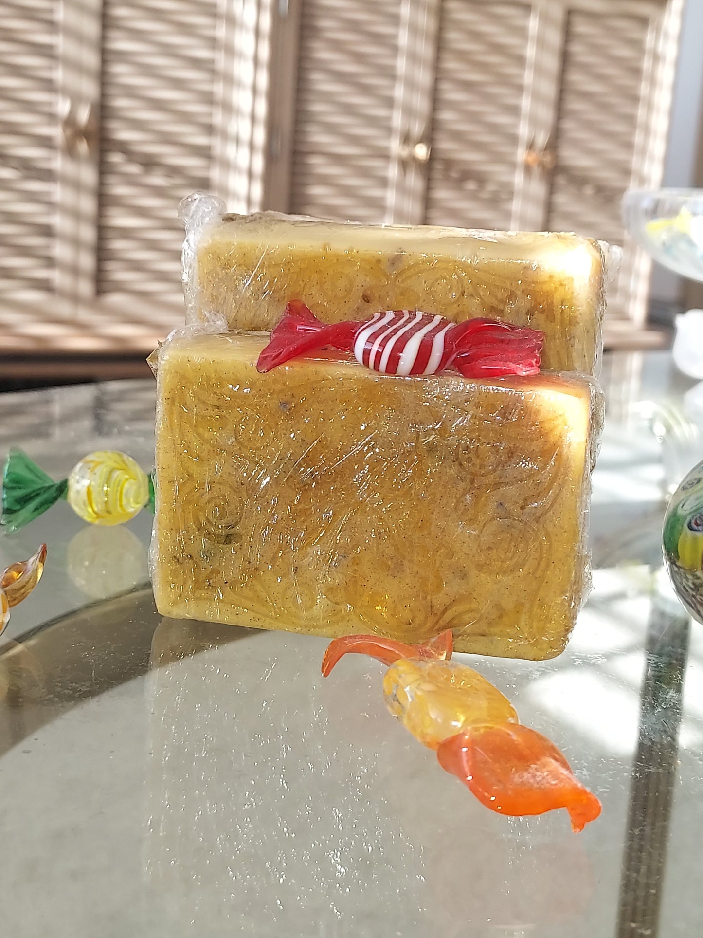 Handmade Organic Soap |Citron,Lemon |Verbena |Eucalyptus |Coconut |Oatmeal |Aloe |Green Argyle |Turmeric |Carrot etc...