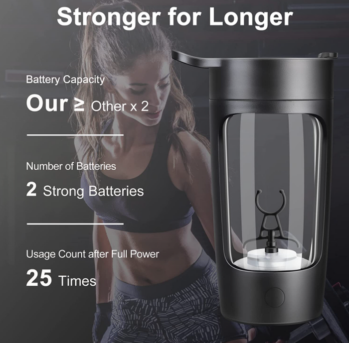 ShakeFine™ Automatic Protein shaker USB rechargeable