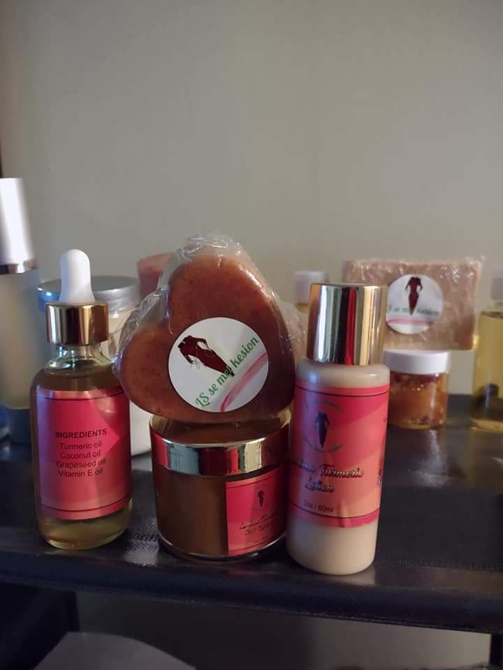 Lamima Turmeric Organic Facial Full Gamme/
