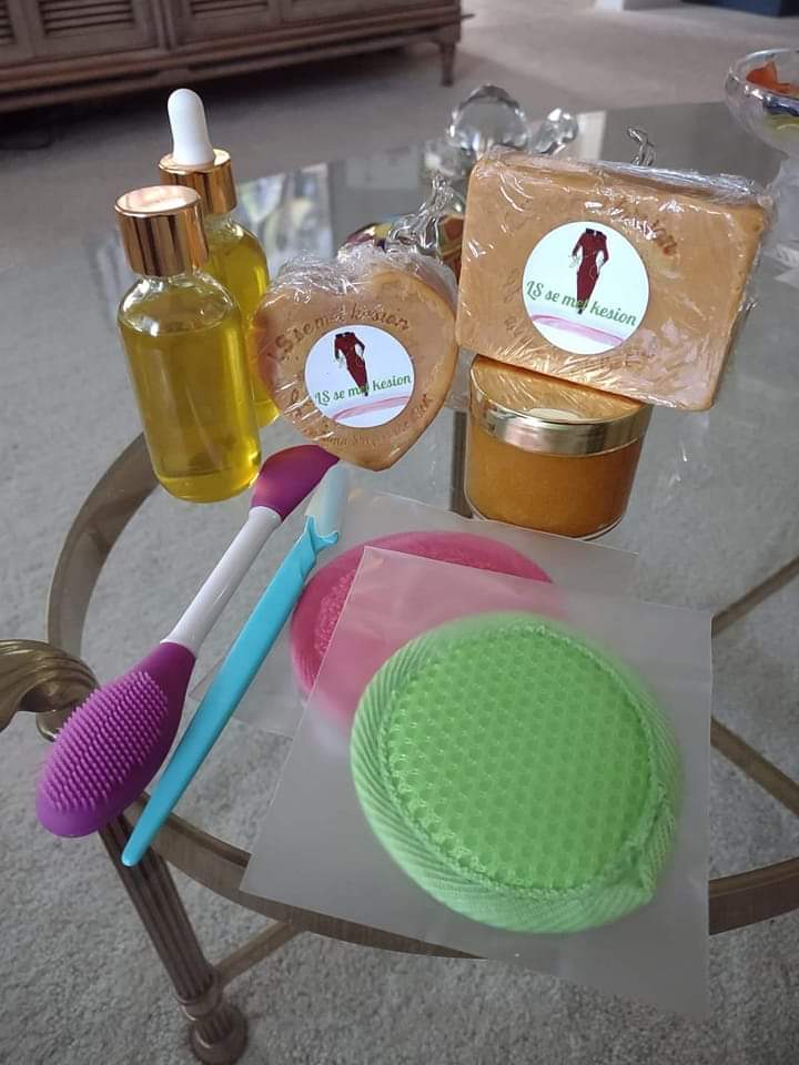 Lamima Turmeric Organic Facial Full Gamme/