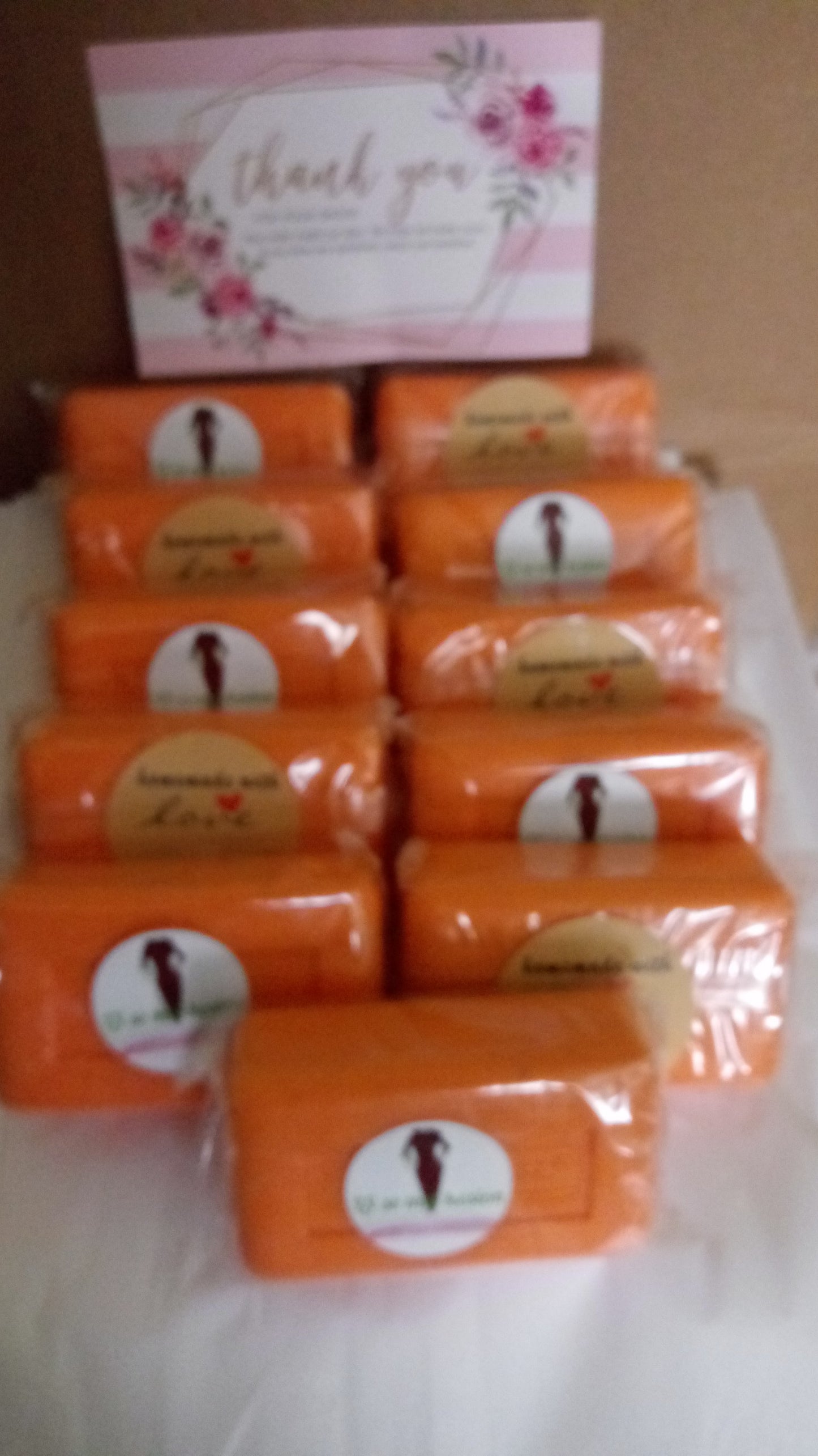 Handmade Narural Carrot Soaps