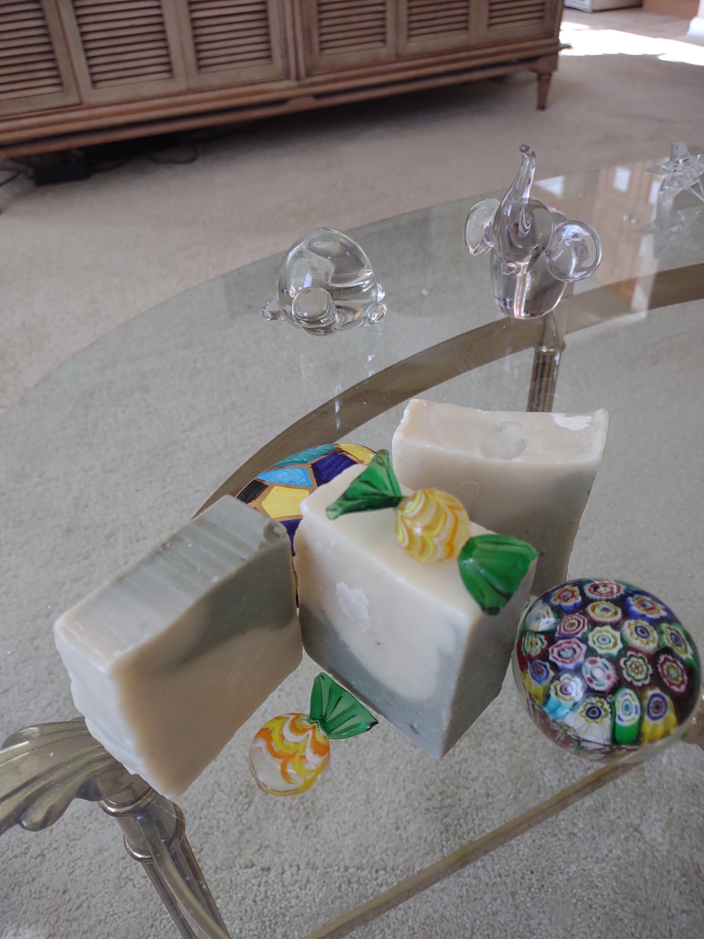 Handmade Organic Soap |Citron,Lemon |Verbena |Eucalyptus |Coconut |Oatmeal |Aloe |Green Argyle |Turmeric |Carrot etc...