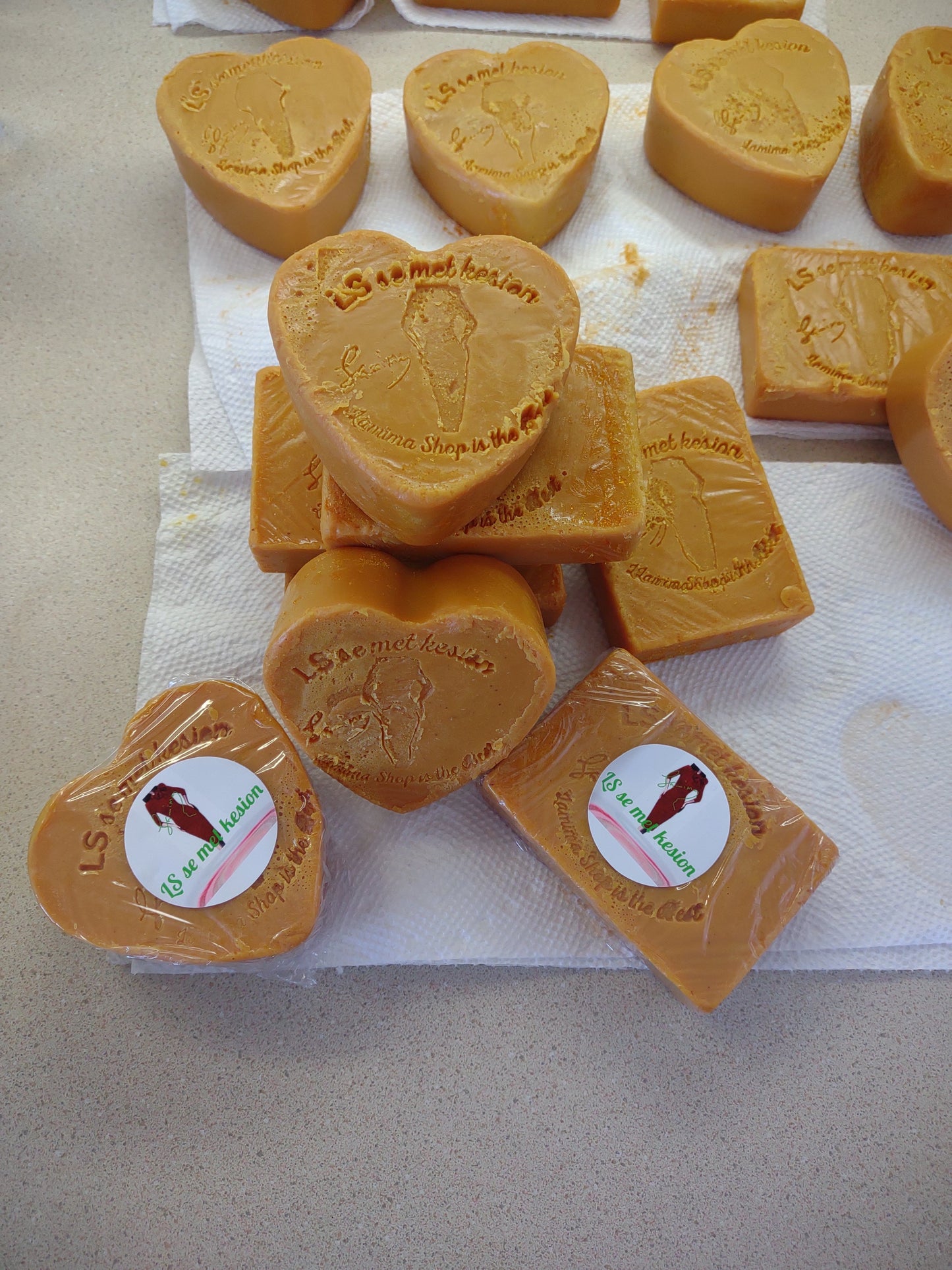 Handmade/Organic Bar Soap, Turmeric/